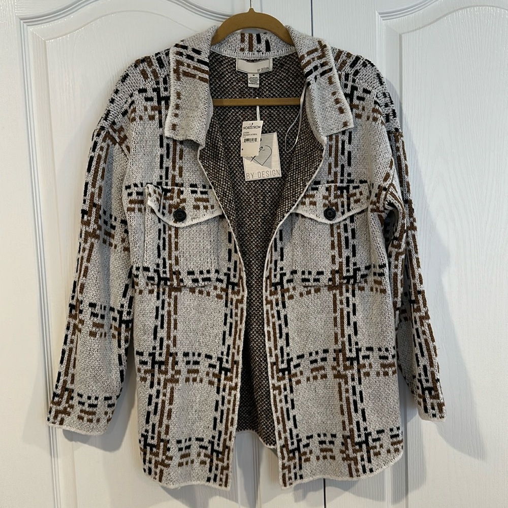 NWT By Design Shacket/Sweater - Size M
